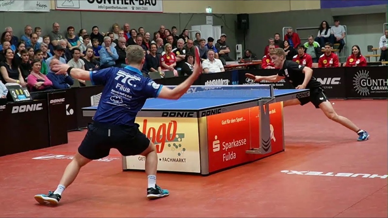 Ruwen Filus vs Anton Kallberg, German League
