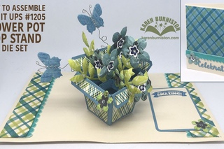 Pop it Ups #1205 Flower Pot Pop Stand