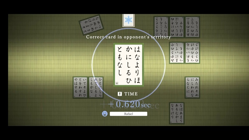 Mayako ( USA) x Rafael ( Brazil) 4th All America Online Team Karuta