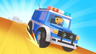 Dinosaur Police Car - Police Chase Games for Kids | Kids Learning | Kids Games | Yateland
