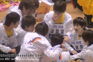 FANCAM 110123 ZE:A  - Random funny cute moment