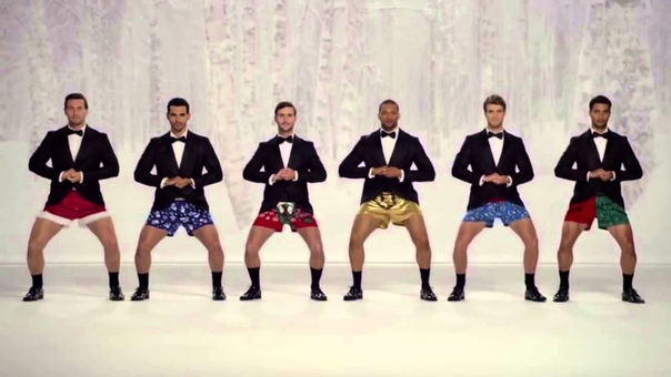 Show Your Joe Kmart Christmas Commercial TV AD men in boxers Kmart