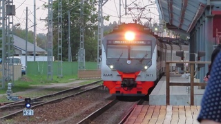 Электропоезд ЭД4М-0471 ЦППК станция Внуково