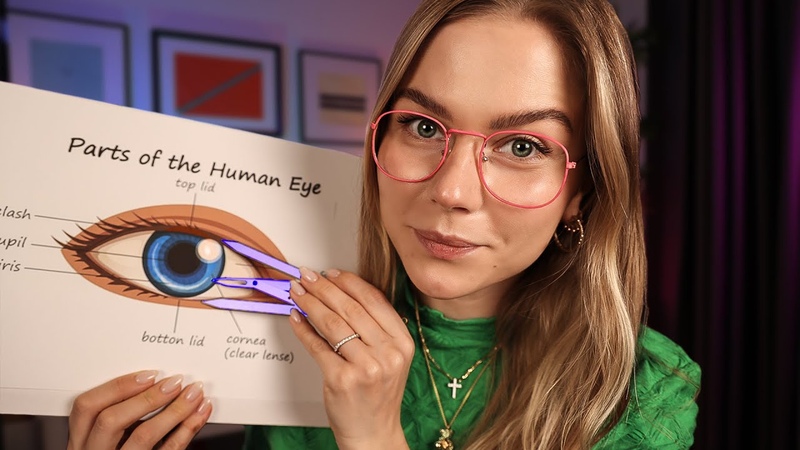 ASMR Measuring Every Inch of Your Eyes Soft Spoken Personal