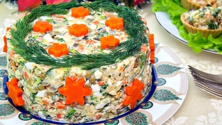 Салат ОЛИВЬЕ с курицей - необычный рецепт обычного салата!