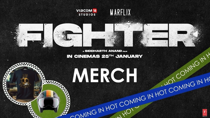 Exclusive, Fighter Merch, Grab Yours Now, Fighter, A Film By Siddharth Anand, 25th