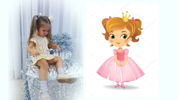Платье принцессы Вязание крючком Crochet Princess