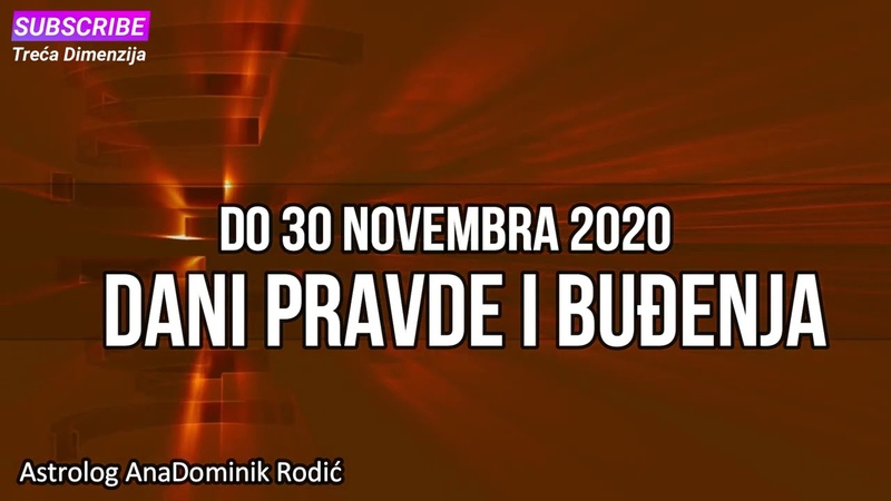 DO 30 NOVEMBRA 2020 DANI PRAVDE I BUĐ