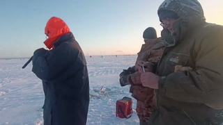 Рыбалка на шпунтах в мороз