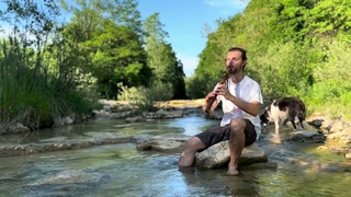 Peaceful Sound of River and Native Flute | Blessing of a Spirit | Luka