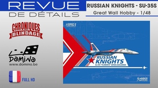 💥REVUE DE DÉTAILS🇫🇷🇧🇪💥- Russian Knights SU-35S de GWH au 1/48
