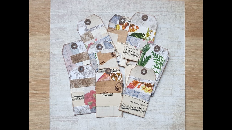 Collage Tags Craft along with me