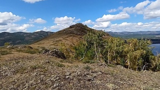 Пеший поход на гору Якты-Куль, со стороны ГЛЦ в сторону деревни Якты-Куль, Банное озеро ()