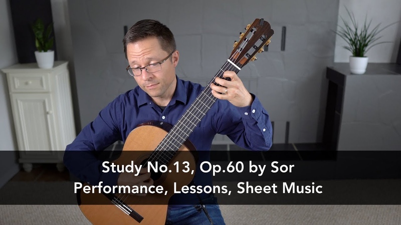 Study by Fernando Sor and Lesson for Classical
