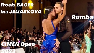 Troels Bager - Ina Jeliazkova | Cimen Open 2023 | Rumba | Professional Latin