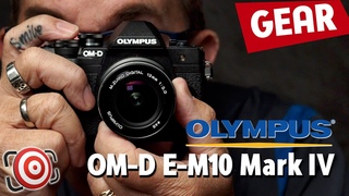 Olympus OM-D E-M10 Mark IV Camera - Smaller, Lighter & MORE features!