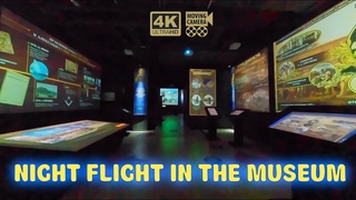 Night flight on FPV drone in the Historical Park Russia is my History  4K video