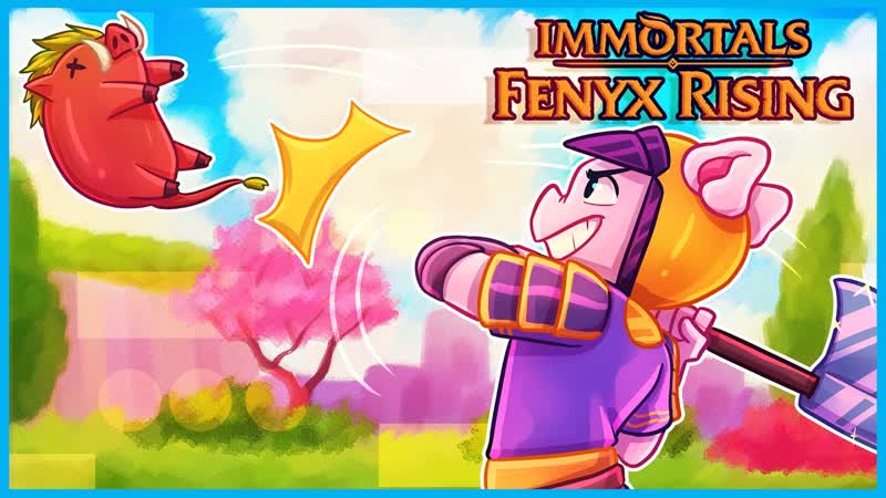 Immortals Fenyx Rising but I yeet every enemy