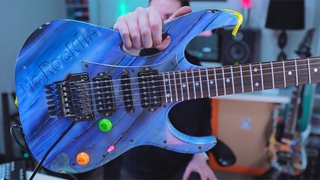 This custom Ibanez JEM has a hidden secret | McRocklin Guitar Collection EP2