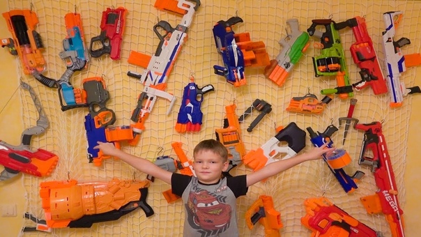 НЕРФ СТЕНА. NERF WALL BROS