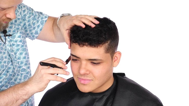 How to Cut Thick Hair with a Fade The Salon