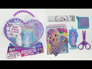 Stamp & Color My Little Pony Izzy Valentine Activity Set